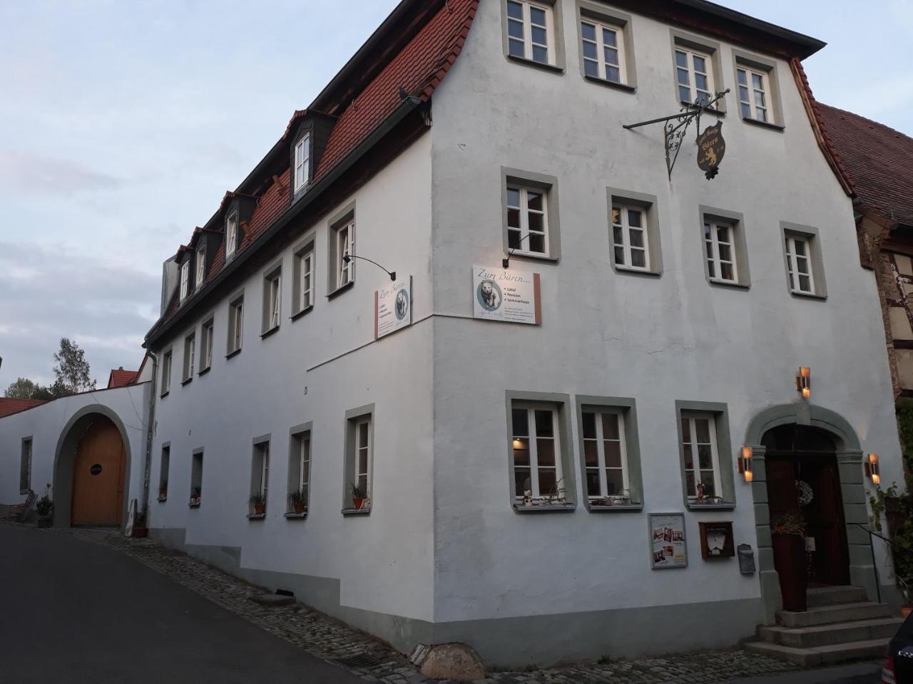 فندق Mainbernheimفي  Zum Baren - Einfach Anders المظهر الخارجي الصورة